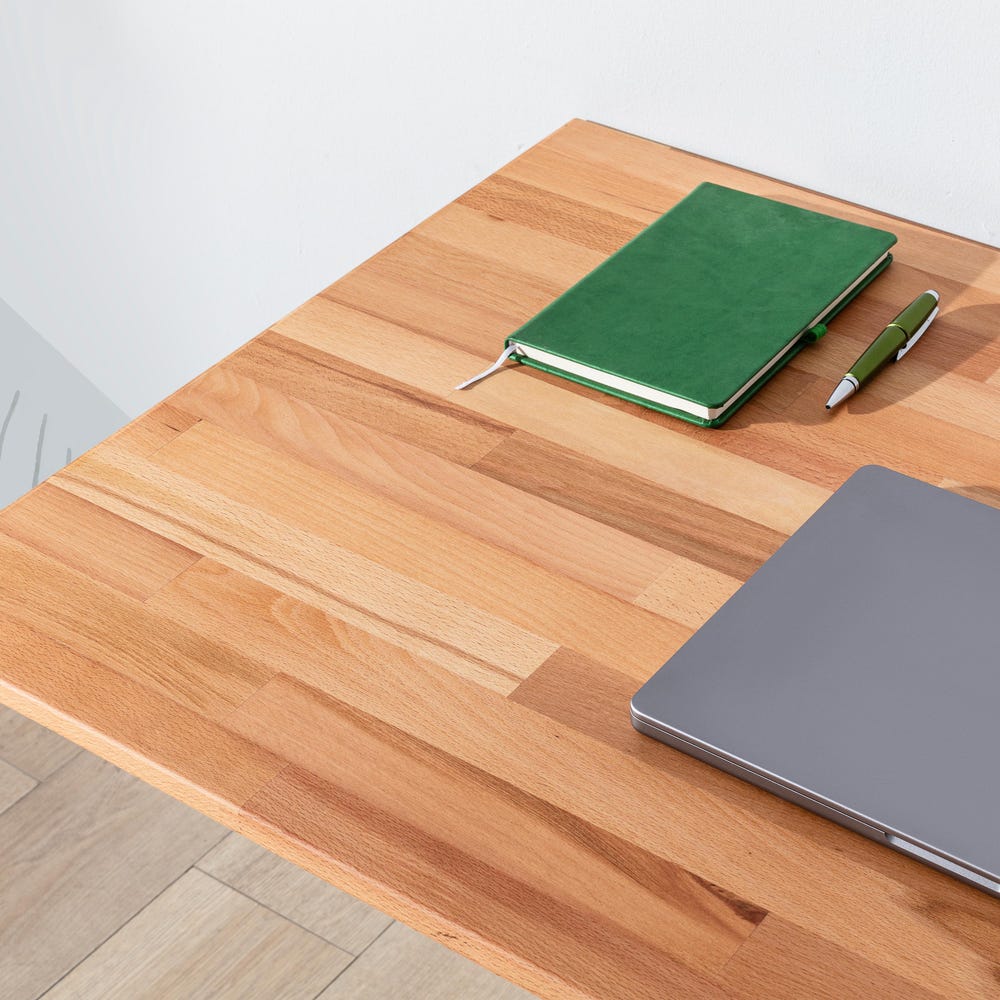 Space Saver Folding Floating Desk, Wooden Folding Table, Wall Mount Study Desk, Fold Down Dining Table, Murphy Desk, Home Office,Light Brown