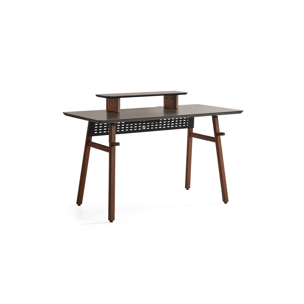 Wooden Work Desk, Wood Office Table, Minimalist Desk, Anthracite or Cream Table for Desk, Wooden Computer Desk, Personalized Gift