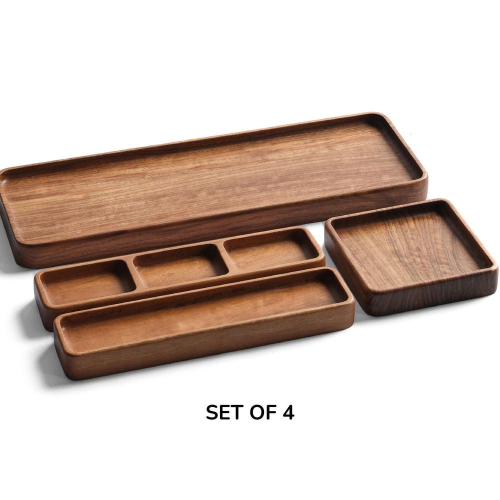 Desk Organizer Set, Notes Holder, Custom Gift, Personalized Tray