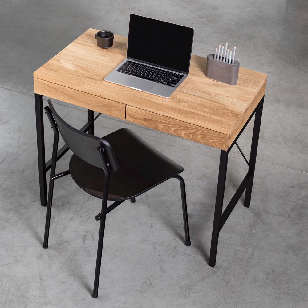 Computer Desk Mennen Oak Wooden Table Unique Writing Desk Solid Oak Wood Farmhouse Table Office Table Oak Mennen Wooden Executive Furniture