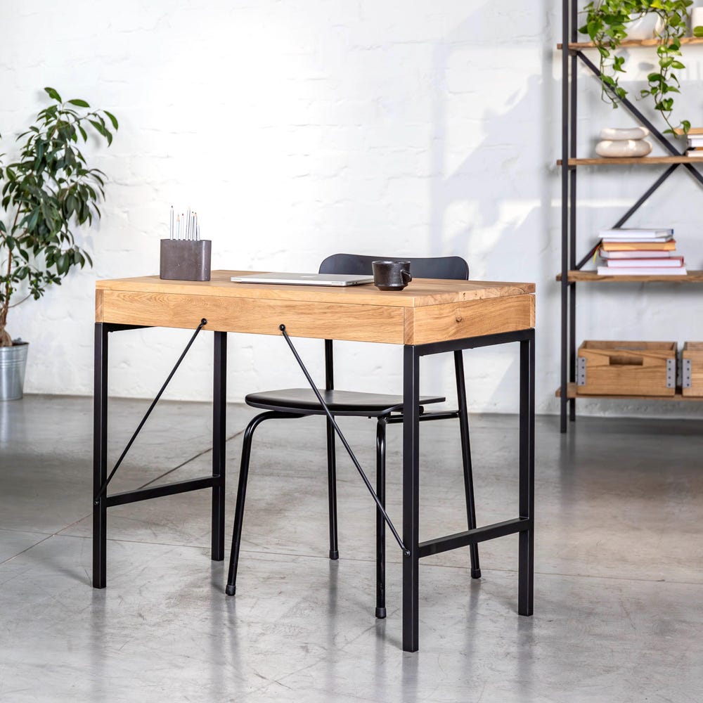 Computer Desk Mennen Oak Wooden Table Unique Writing Desk Solid Oak Wood Farmhouse Table Office Table Oak Mennen Wooden Executive Furniture