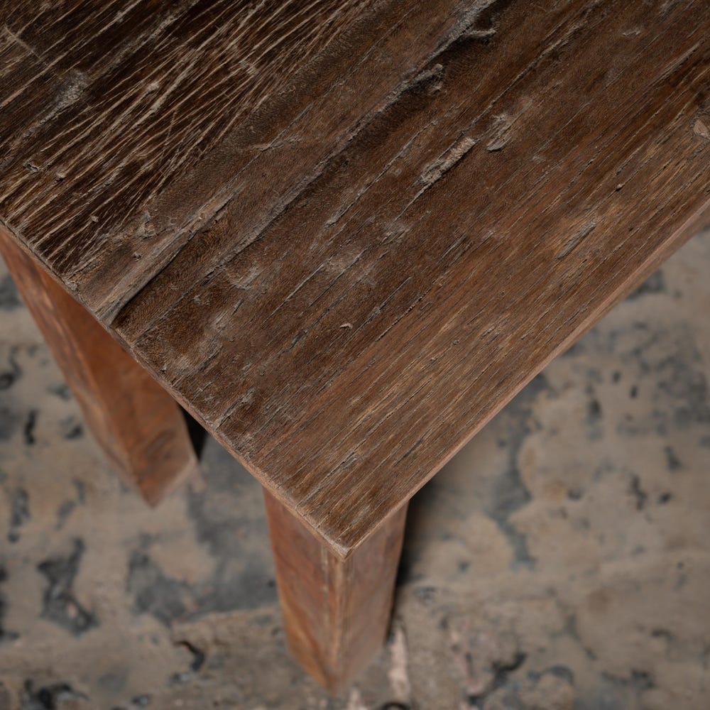 Vintage Weathered wood console table With Drawers | Farmhouse Console table | Antique Style Finish | Rustic entryway Console with Drawers