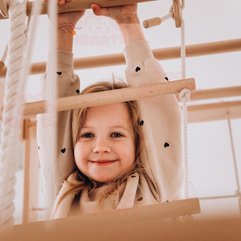 90x90" Swedish Ladder, Climbing Wall, Toddler Climbing Gym, Montessori Climber, Monkey Bars, Indoor Swing, Montessori Climbing Wall Net