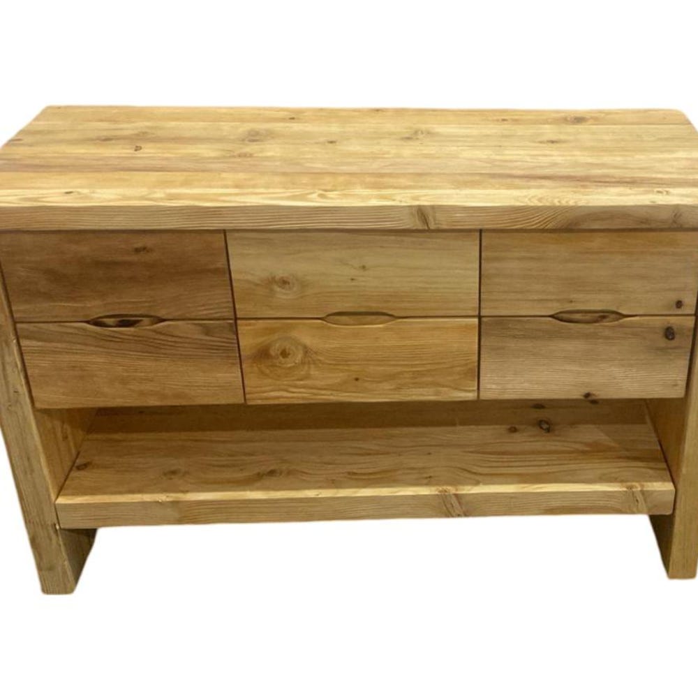 Custom Handmade Rustic Wooden Bathroom Vanity - Farmhouse Style Sink Shelf with Live Edge Reclaimed Handcrafted cabinet Wood Country Style