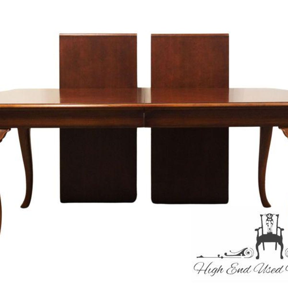 THOMASVILLE FURNITURE King Street Collection Cherry Contemporary Traditional 114" Dining Table 42621-752