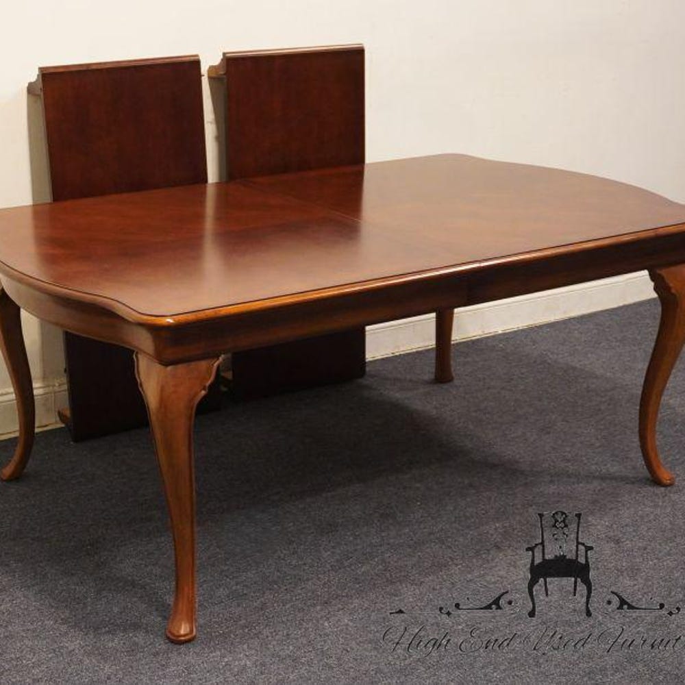 THOMASVILLE FURNITURE King Street Collection Cherry Contemporary Traditional 114" Dining Table 42621-752