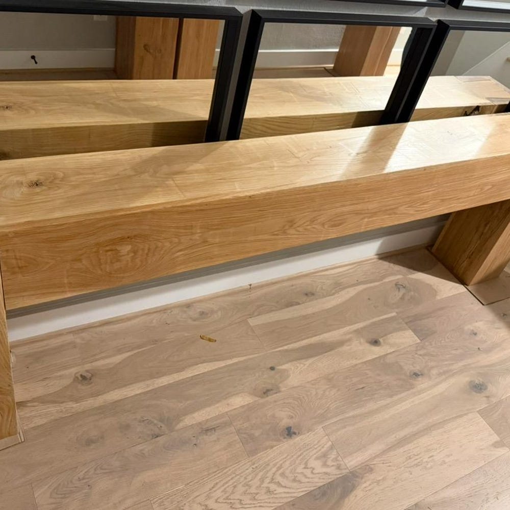 White Oak Console 10.75 depth