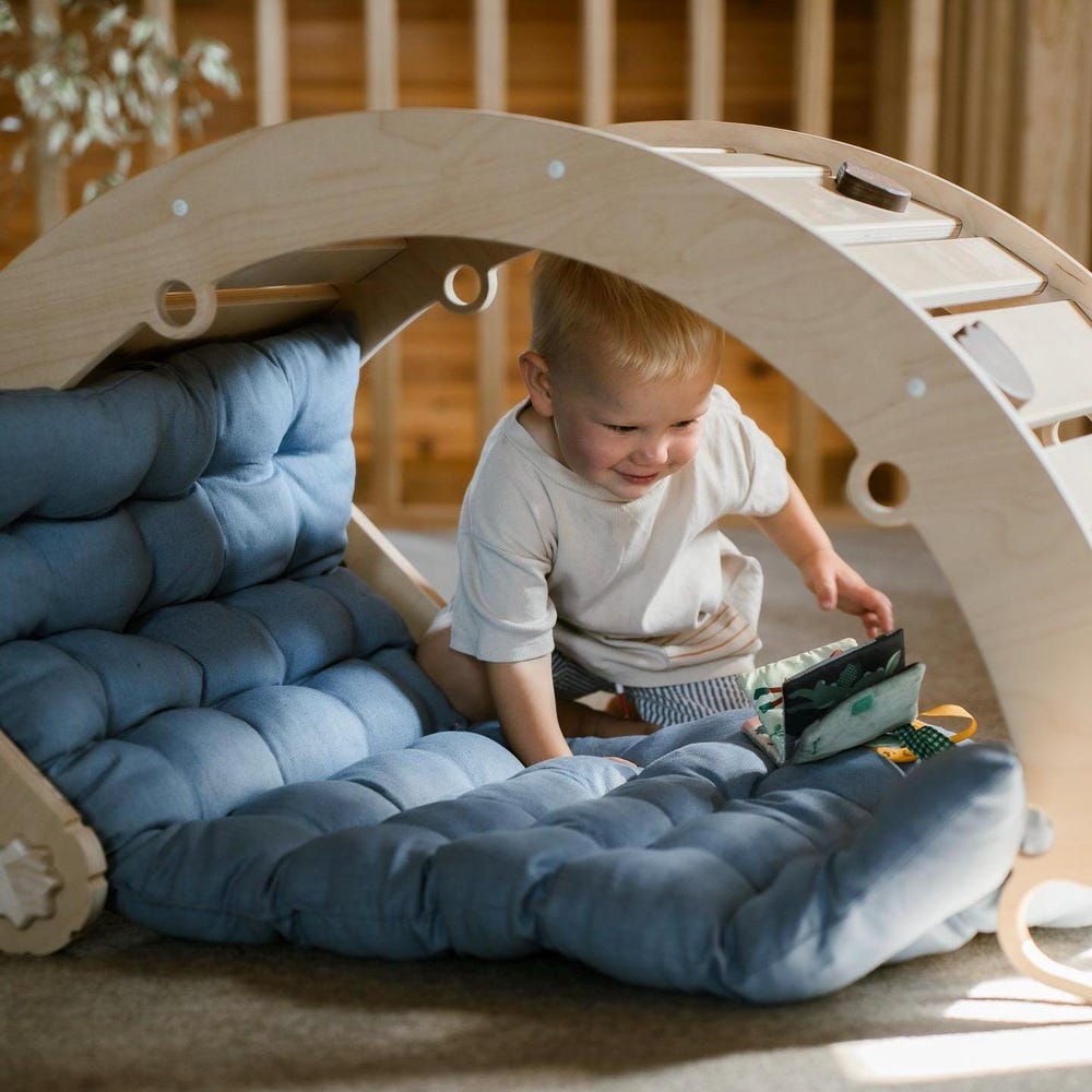 Climbing arch, climbing toy for children, rocker ramp, rocker-arch, rocker, Montessori toys, wooden rocker, climbing gym