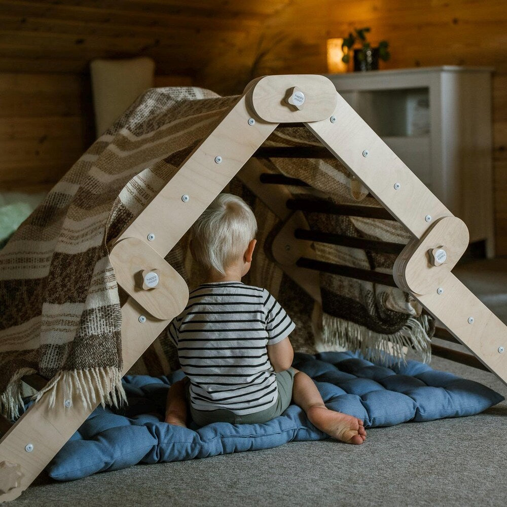 DARK CLIMBER, modifiable triangle, Montessori, climbing, toddler triangle, climbing triangle, transformable triangle.
