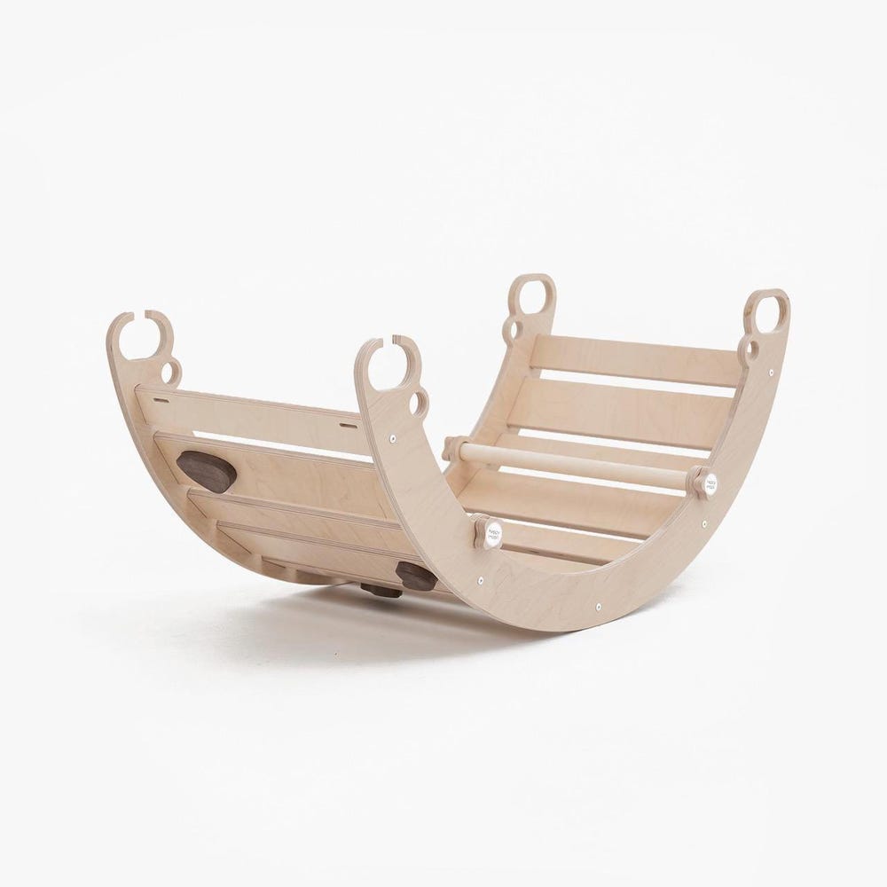 Climbing arch, climbing toy for children, rocker ramp, rocker-arch, rocker, Montessori toys, wooden rocker, climbing gym