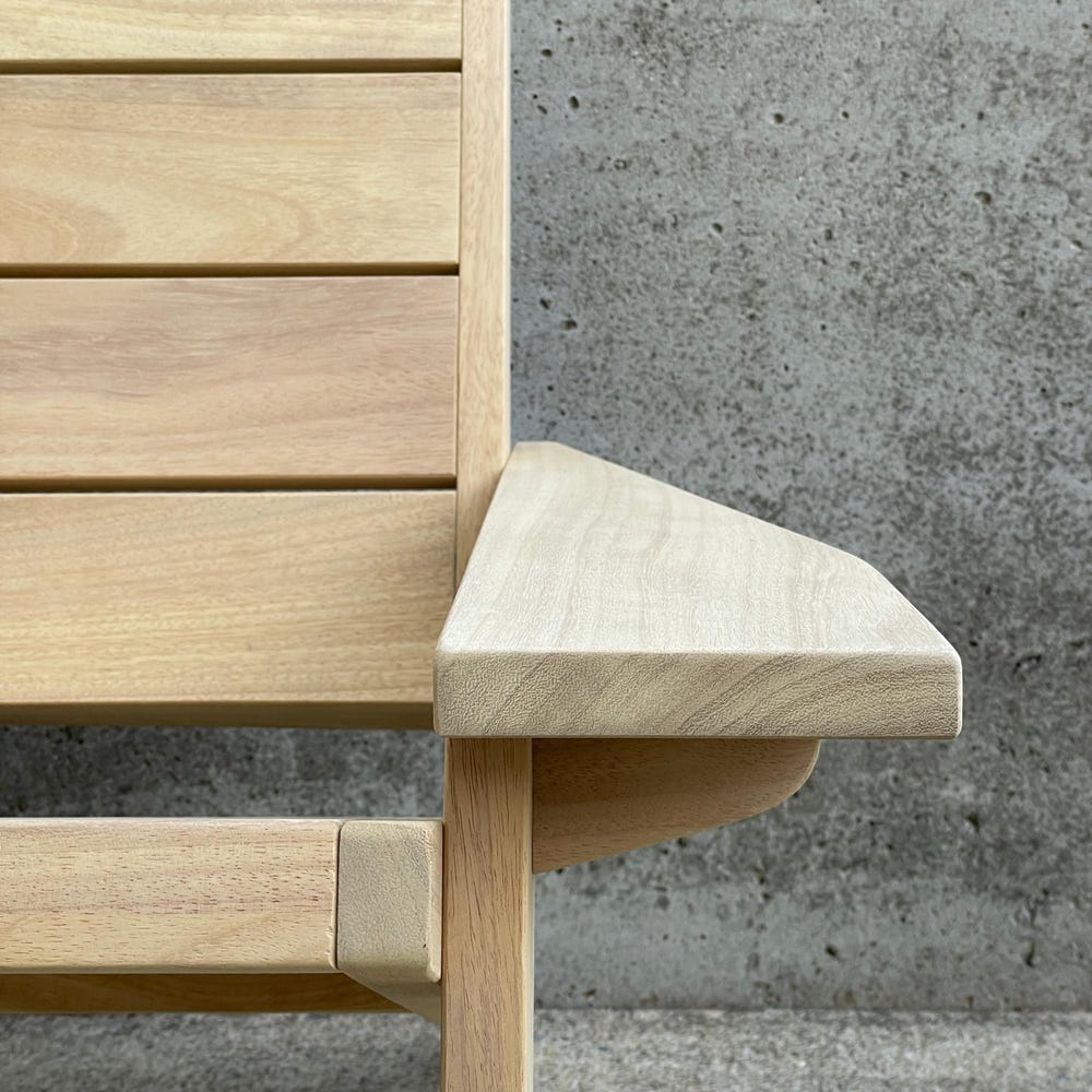 Adirondack Chair - modern lounge chair - firepit chair - outdoor armchair - patio chair
