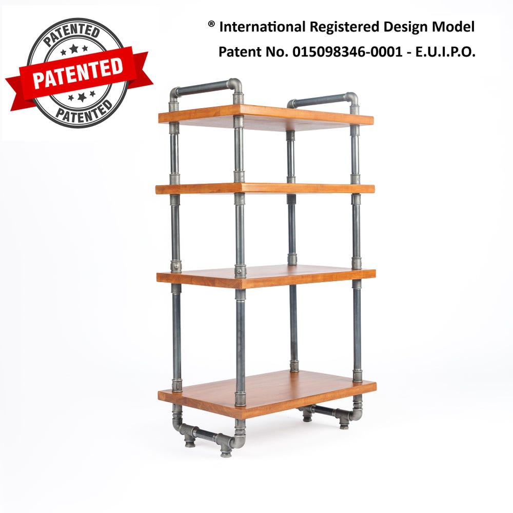3 in 1 rack, Lp Turntable Storage, Handmade Record Player Stand, Industrial Vinyl Table, Media Hifi TV Unit