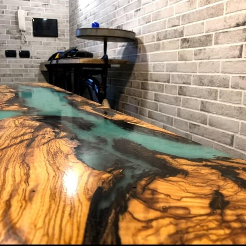 Epoxy TableTop ,Luxury dining Table, sofa, Side center table top Live Edge Walnut Table, Custom Order, Epoxy Resin River Table, Natural Wood