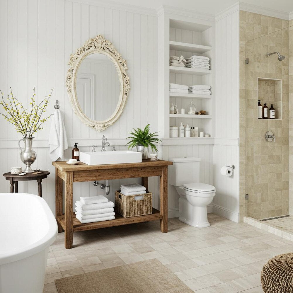 Bathroom Rustic Vanity, Reclaimed Wood Solid Bathroom Vanity, Live Edge Farmhouse Rustic Wood Decor, Counter Top Wood Table