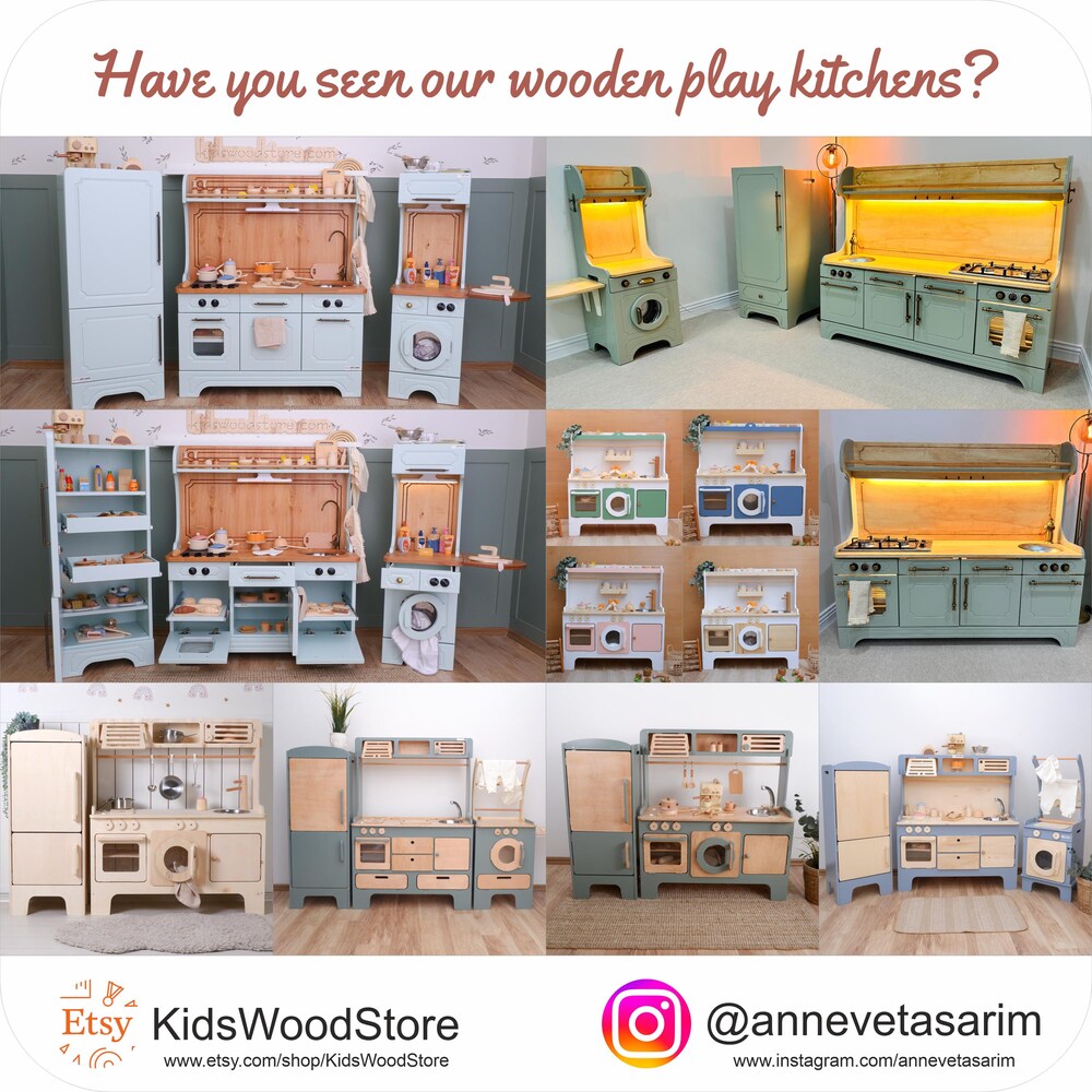 Customizable Montessori Wooden Kids Table, Windsor Chair & Bench – | Special production and offers are made for commercial areas.