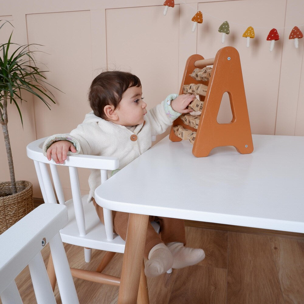 Customizable Montessori Wooden Kids Table, Windsor Chair & Bench – | Special production and offers are made for commercial areas.
