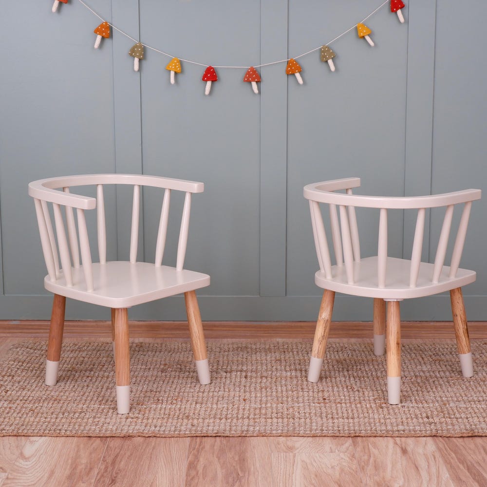 Customizable Montessori Wooden Kids Table, Windsor Chair & Bench – | Special production and offers are made for commercial areas.