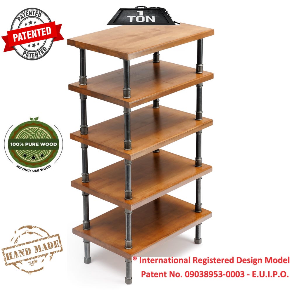 4 in 1 Rack variation, Registered design stand, 5 Tier Pipe stand, Turntable Stand, Vinyl storage, Record cabinet, player console