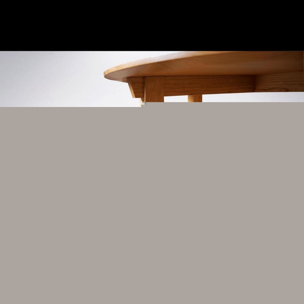 Enso Round Coffee Table - Solid Wood Table Crafted in Ohio