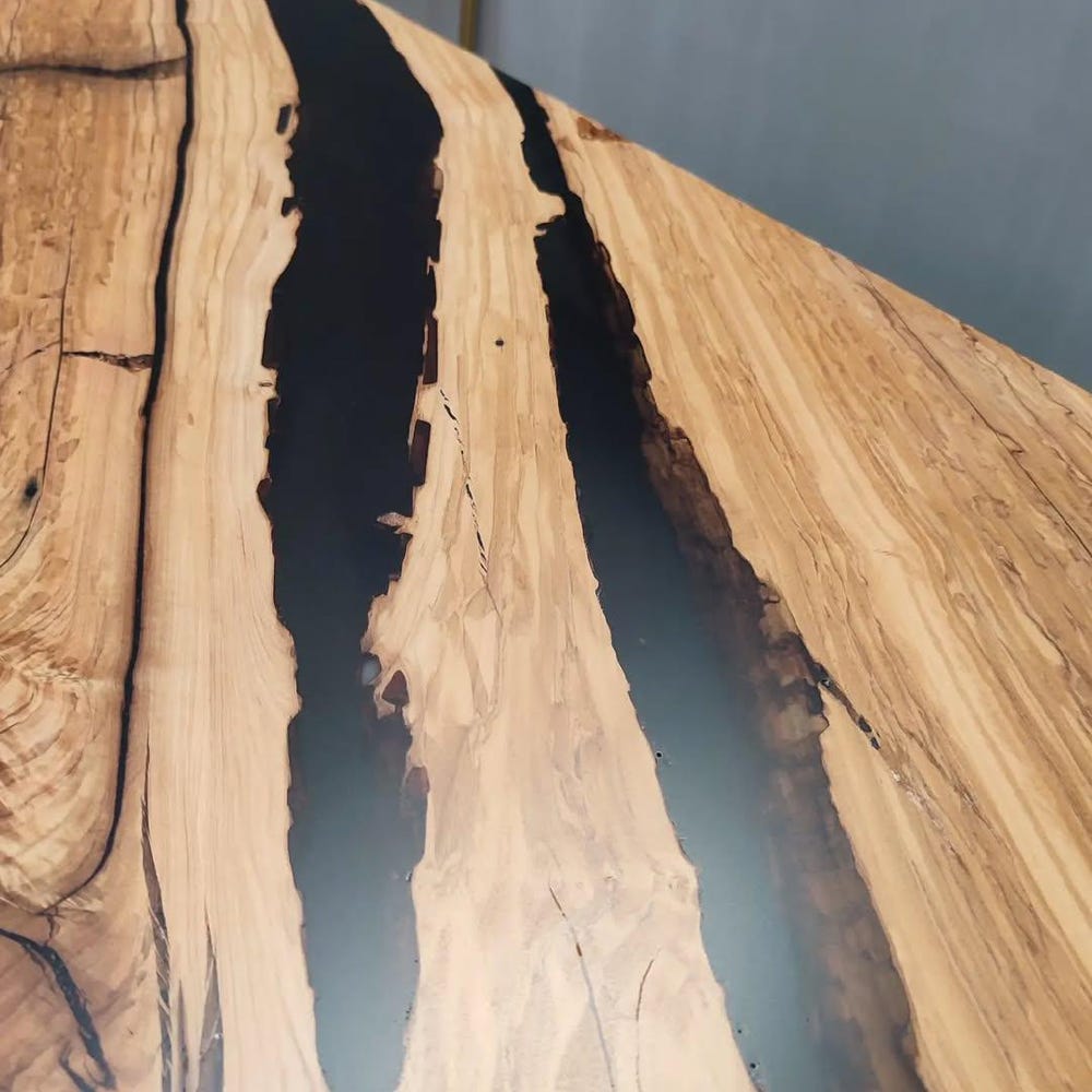 Epoxy TableTop ,Luxury dining Table, sofa, Side center table top Live Edge Walnut Table, Custom Order, Epoxy Resin River Table, Natural Wood