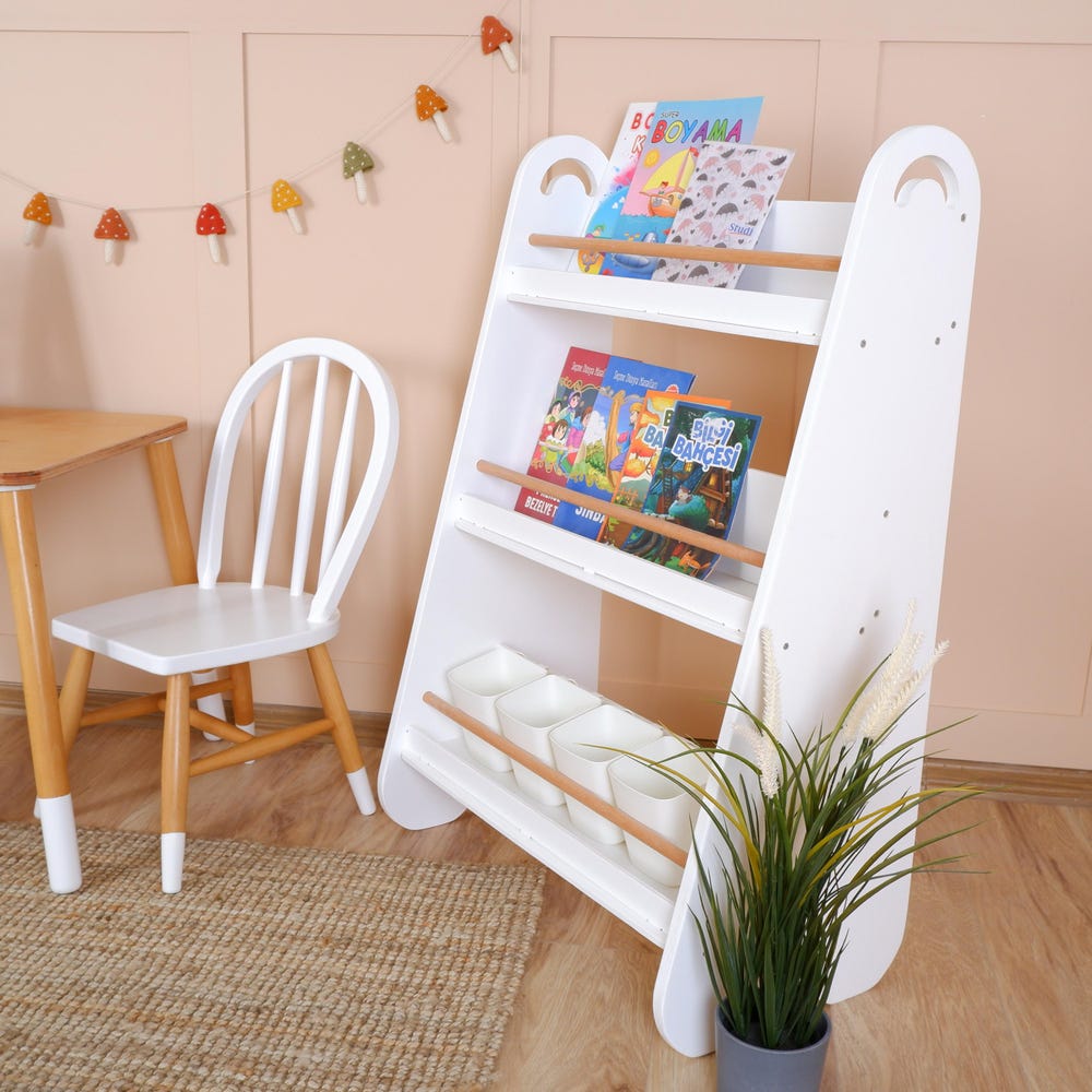 Customizable Montessori Wooden Kids Table, Windsor Chair & Bench – | Special production and offers are made for commercial areas.